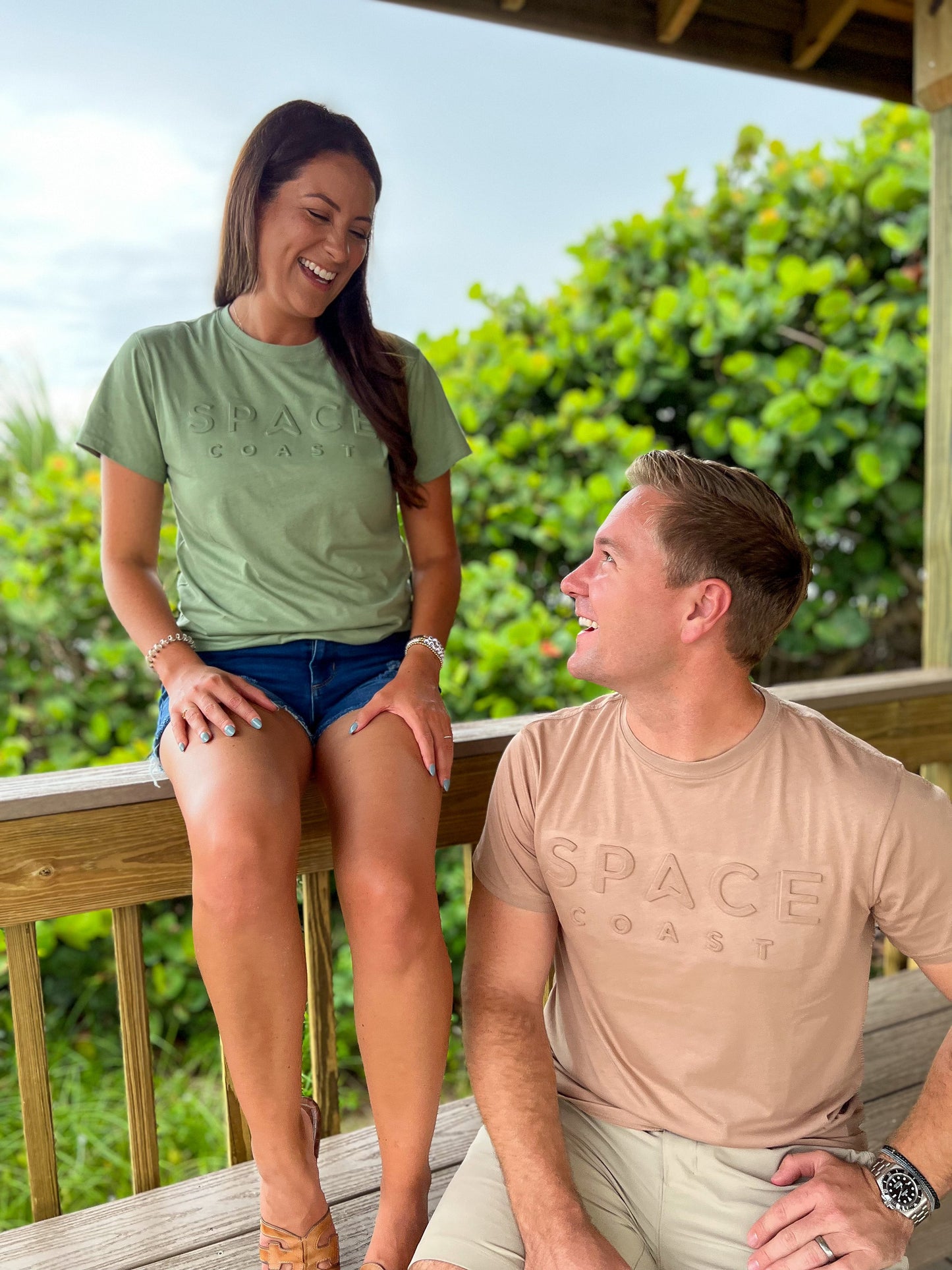 Premium Logo Tee - Sand