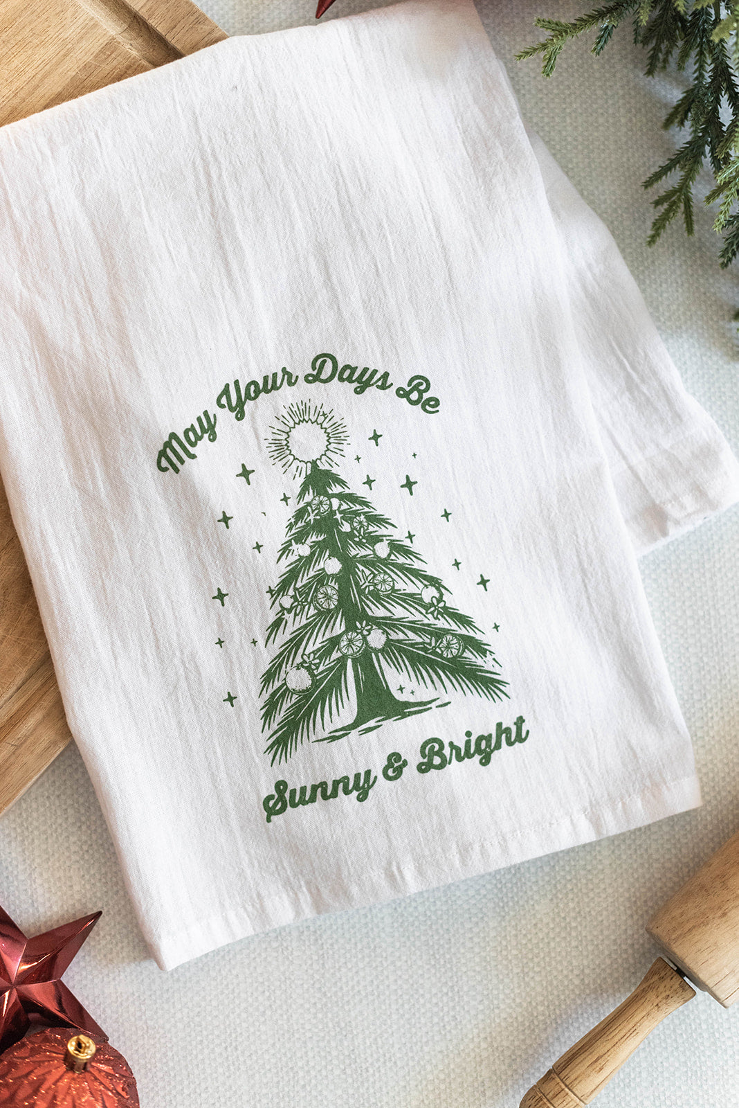 Oh What Fun! Holiday Tea Towel –