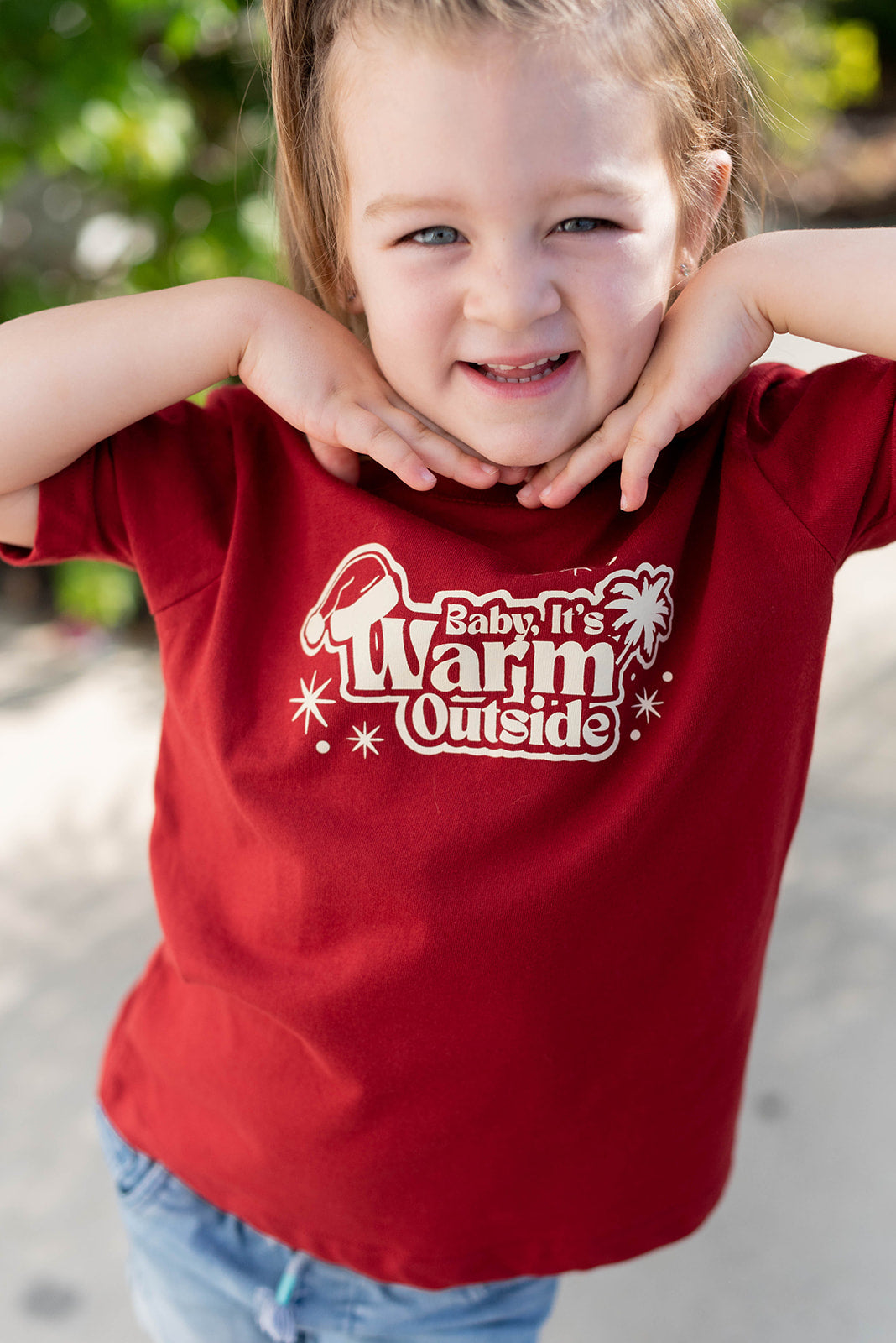 Kids 'Baby It's Warm Outside' Tee