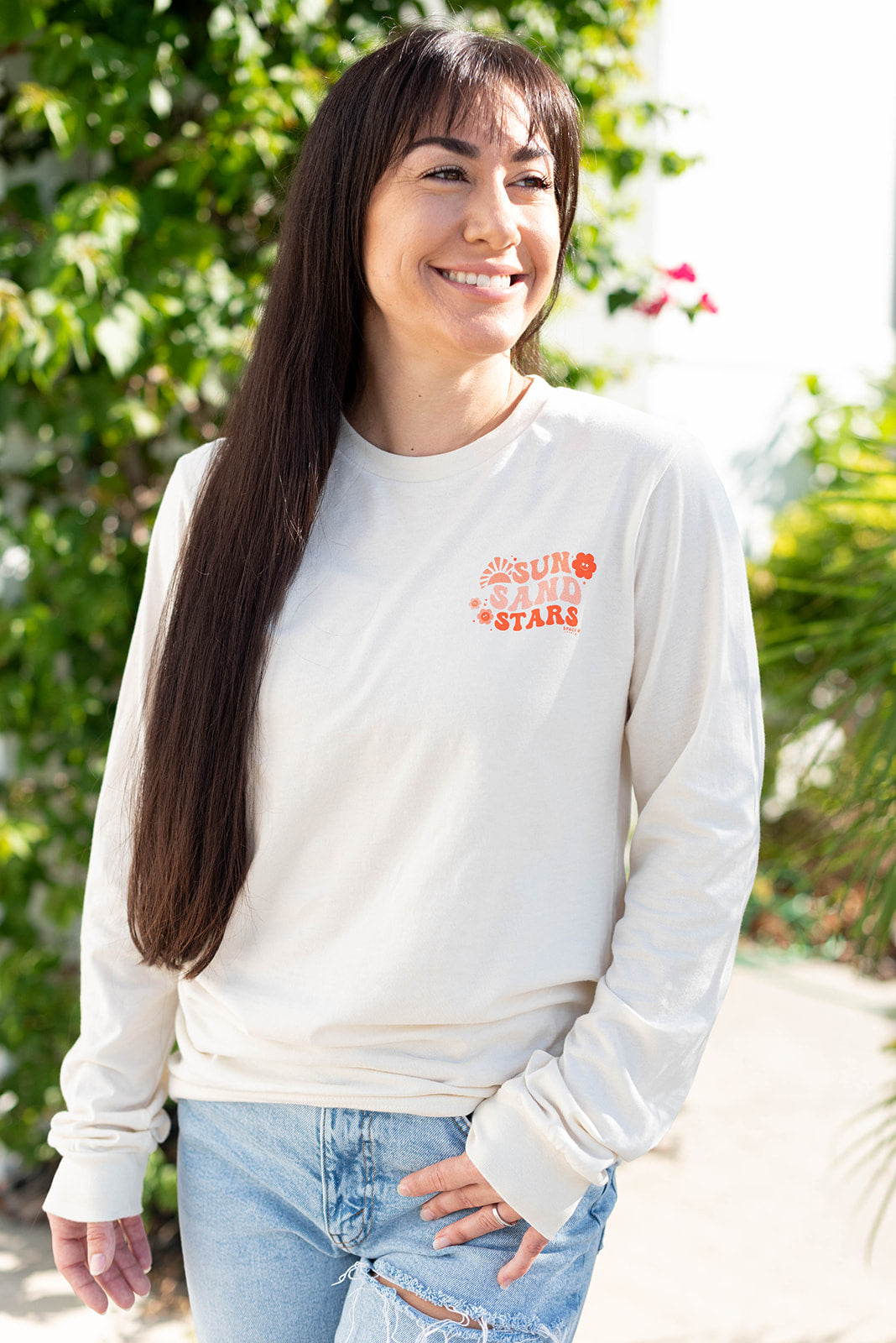 Sun Sand Stars Long-Sleeve Tee