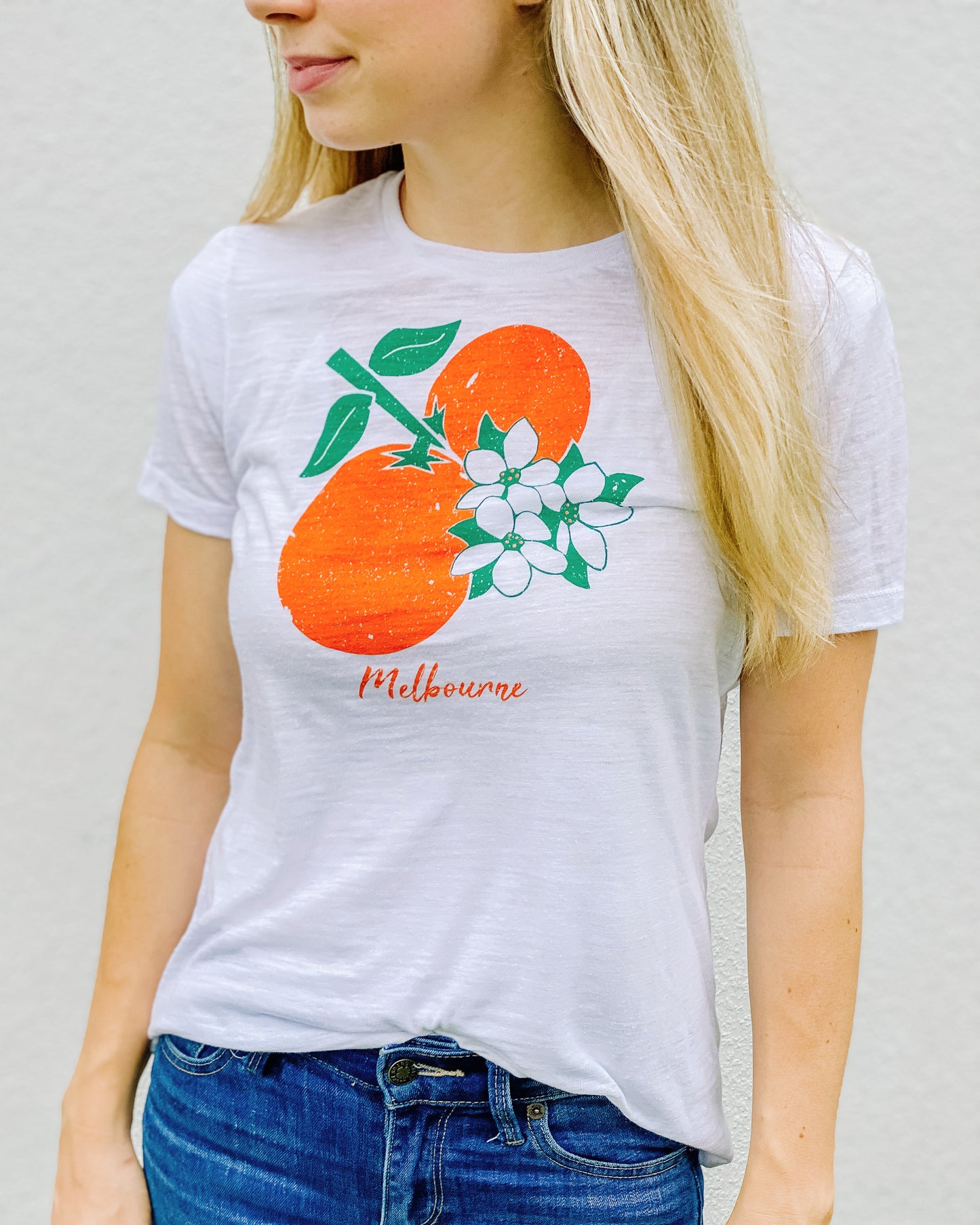 Melbourne Florida orange blososm tee