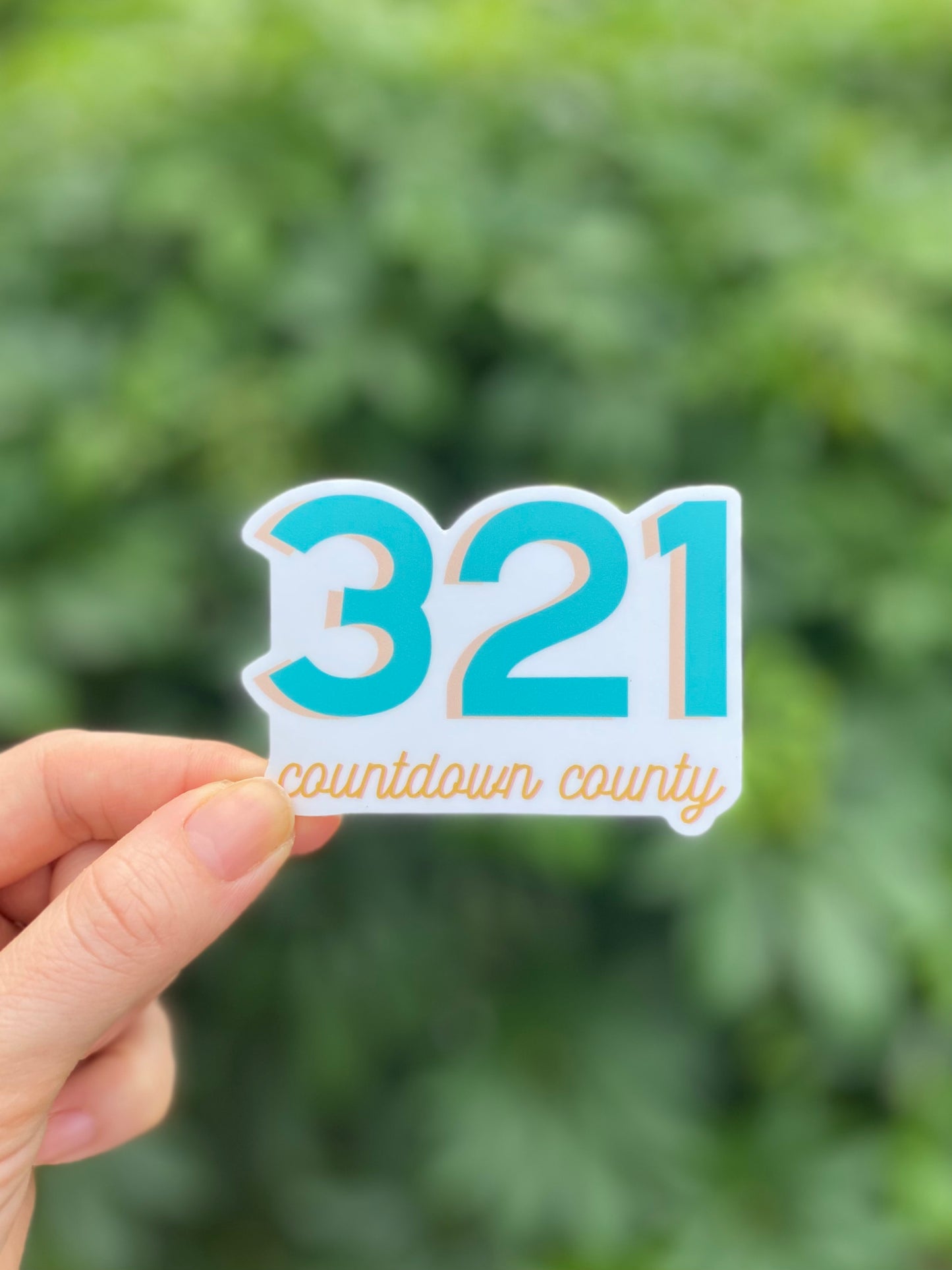 countdown county sticker