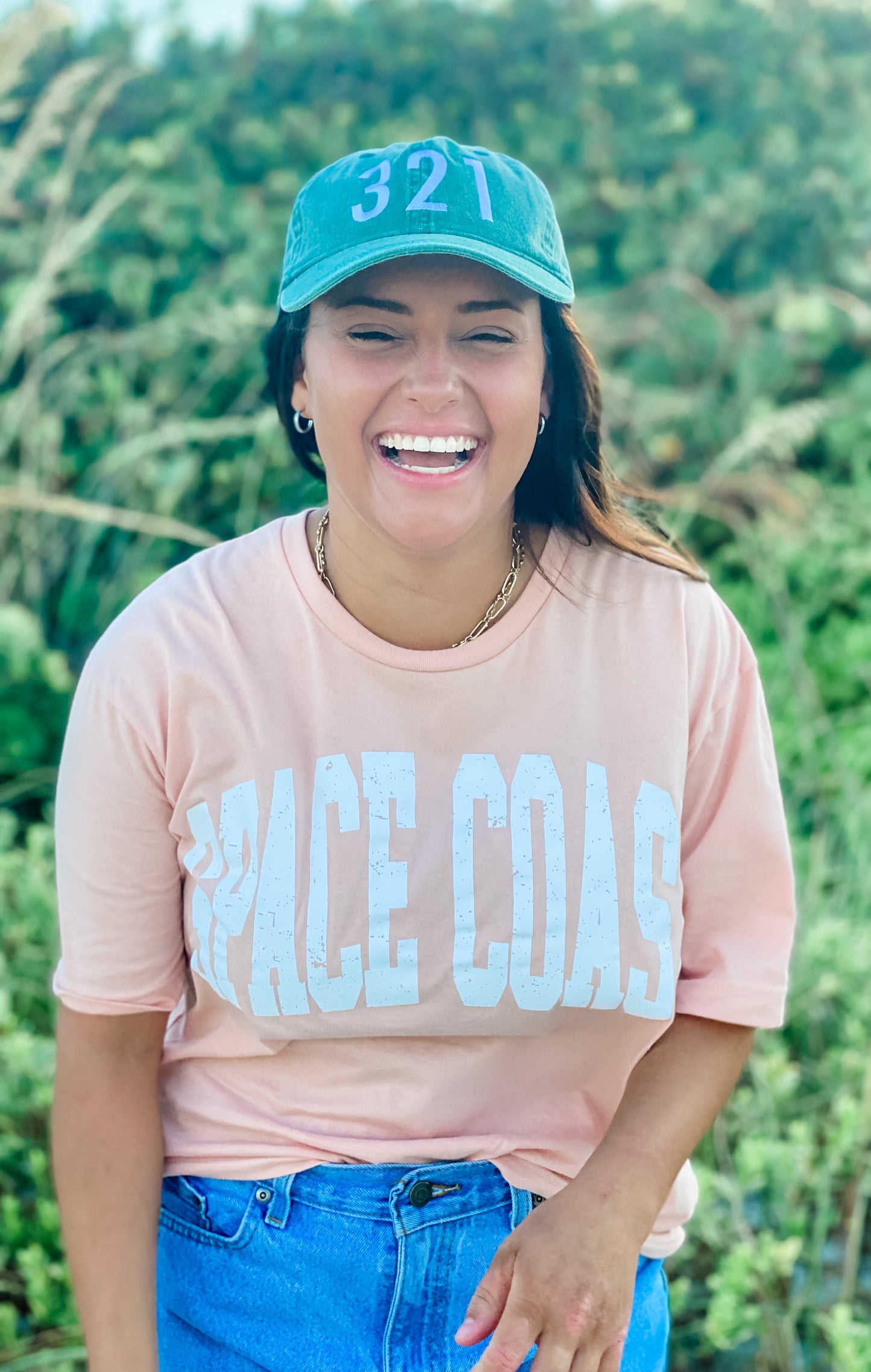 Almost-Cropped Space Coast Tee