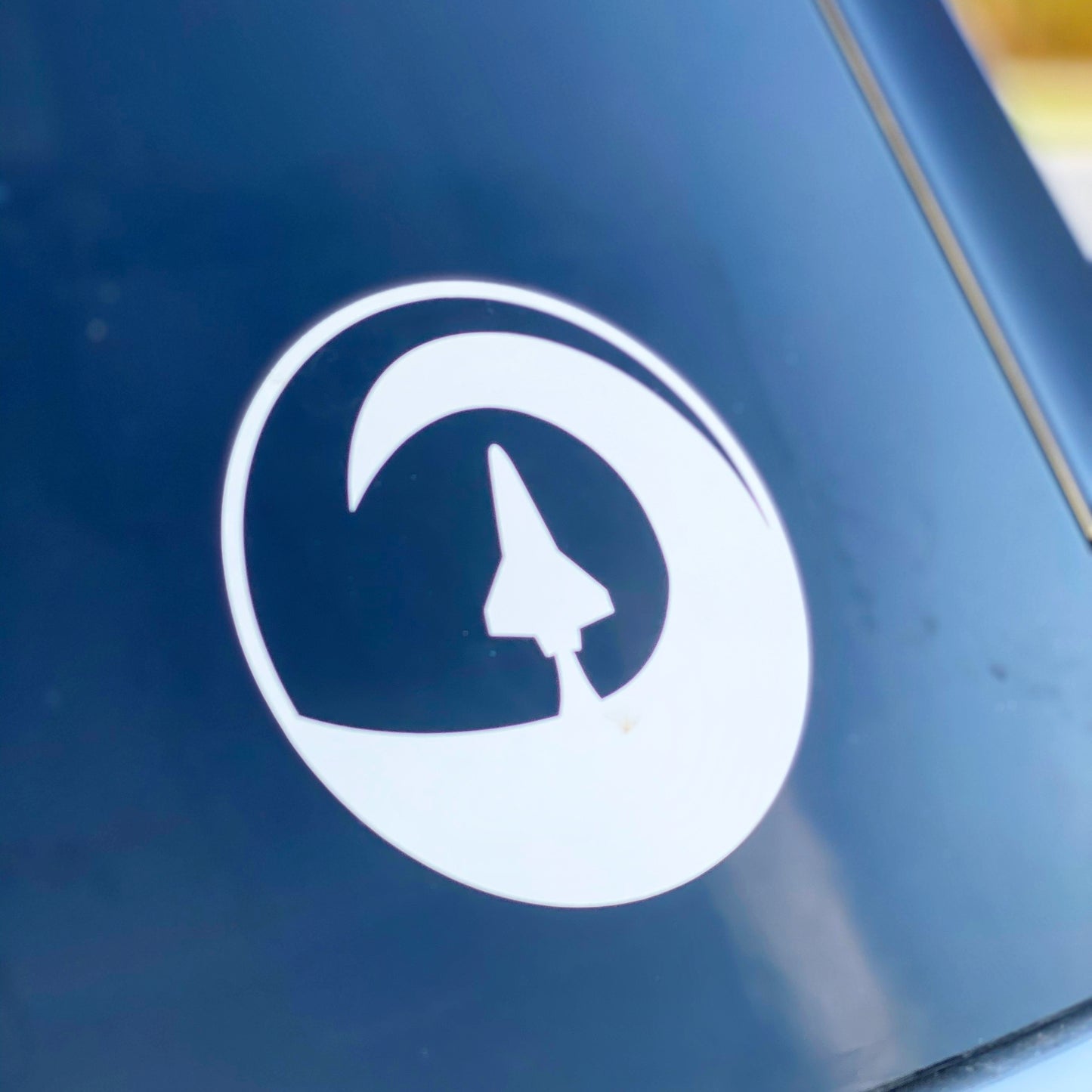 Shuttle Logo Car Decal