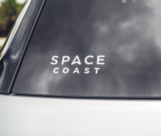 Space Coast transfer sticker